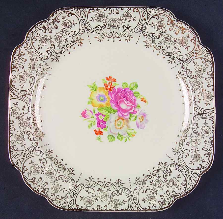 Lajean Square Salad Plate by Canonsburg-1