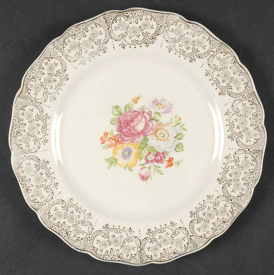 Lajean Salad Plate by Canonsburg-1