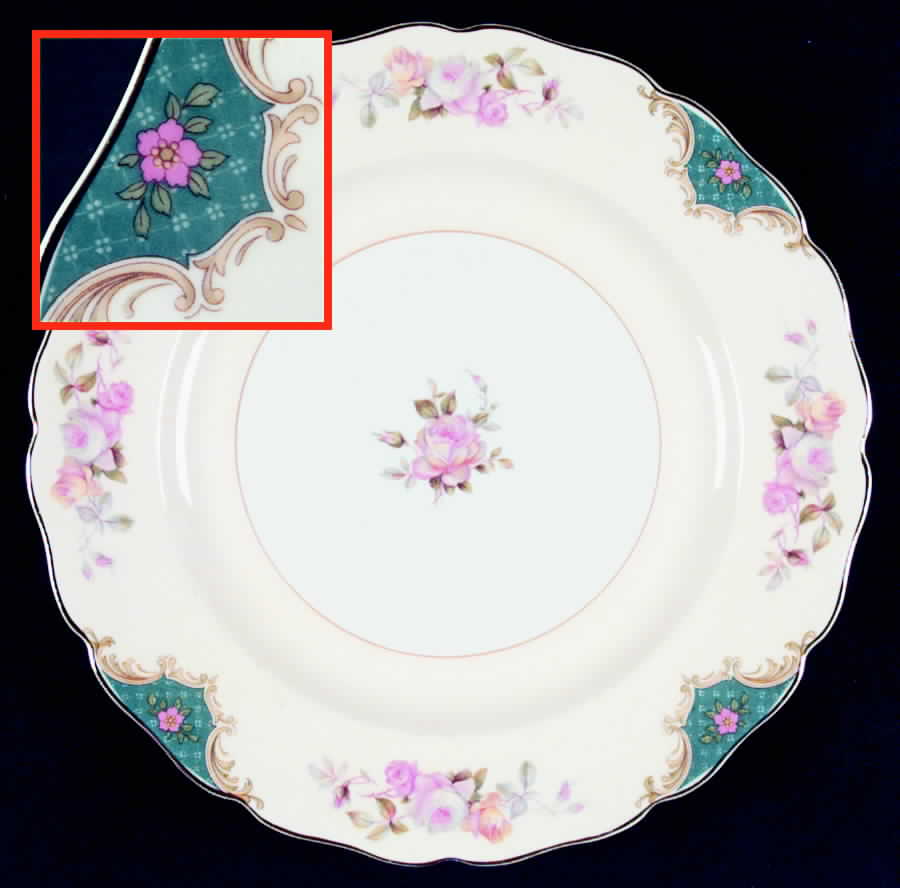 Leonora Dinner Plate by Canonsburg-1