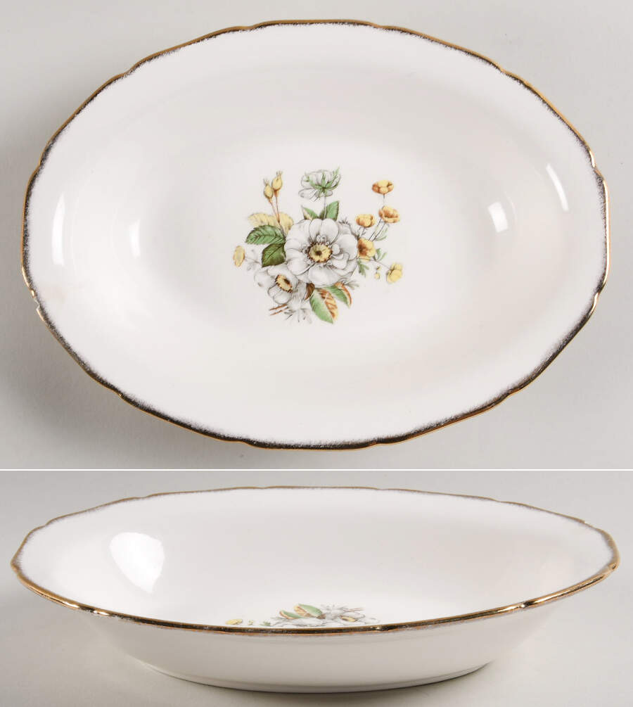 Linda 9" Oval Vegetable Bowl by Canonsburg-1