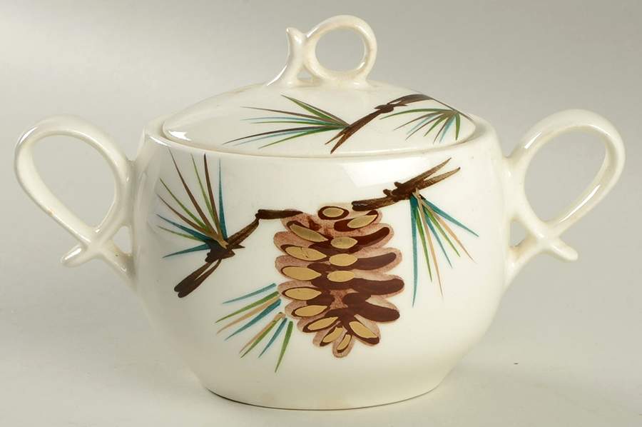 Ponderosa Sugar Bowl & Lid by Canonsburg-1