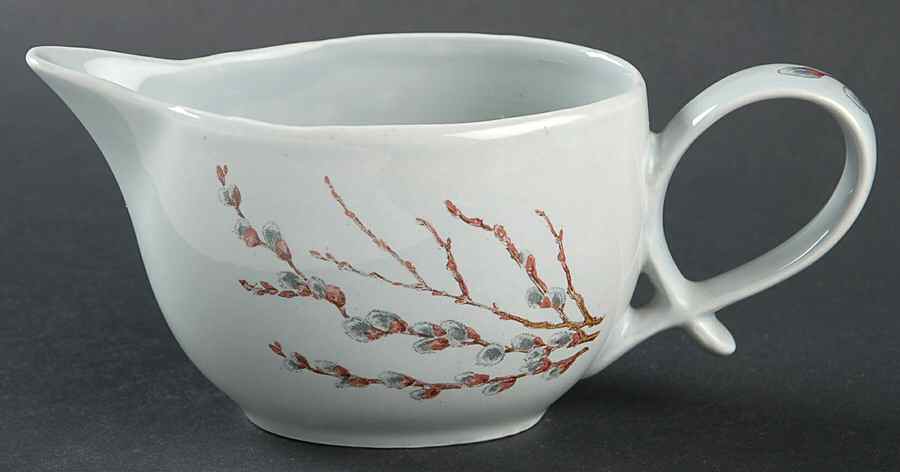 Pussy Willow Creamer by Canonsburg-1