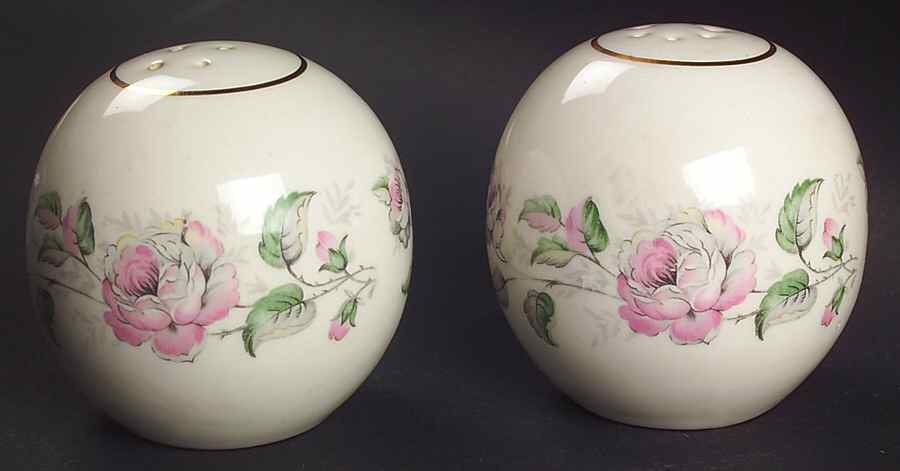 Queen's Rose Salt & Pepper Set by Canonsburg-1
