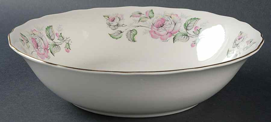 Queen's Rose 8" Round Vegetable Bowl by Canonsburg-1
