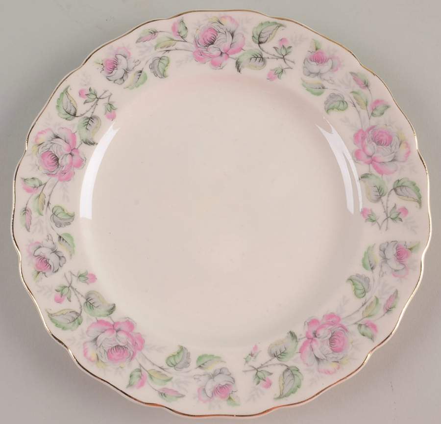 Queen's Rose Bread & Butter Plate by Canonsburg-1