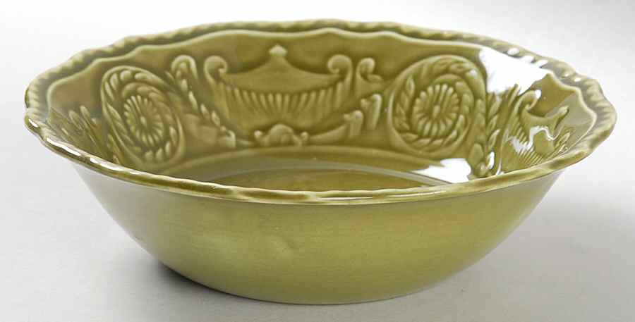 Regency Green Coupe Cereal Bowl by Canonsburg-1