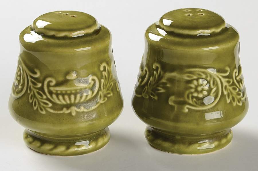 Regency Green Salt & Pepper Set by Canonsburg-1