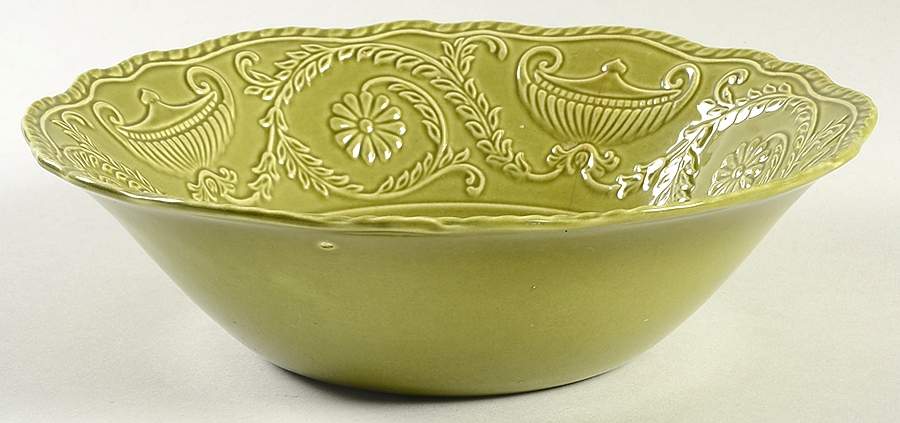 Regency Green 8" Round Vegetable Bowl by Canonsburg-1