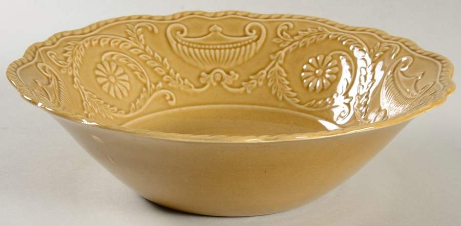 Regency Yellow Gold 8" Round Vegetable Bowl by Canonsburg-1