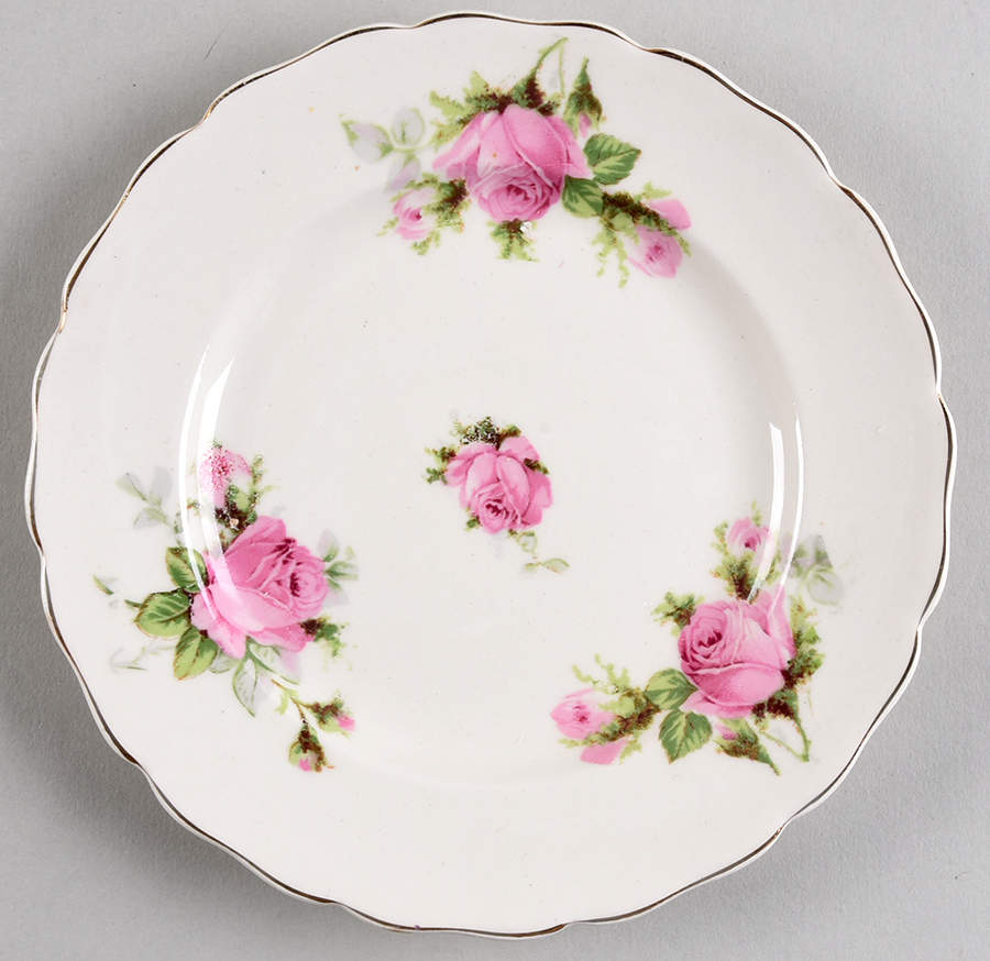 Rose Bouquet Bread & Butter Plate by Canonsburg-1