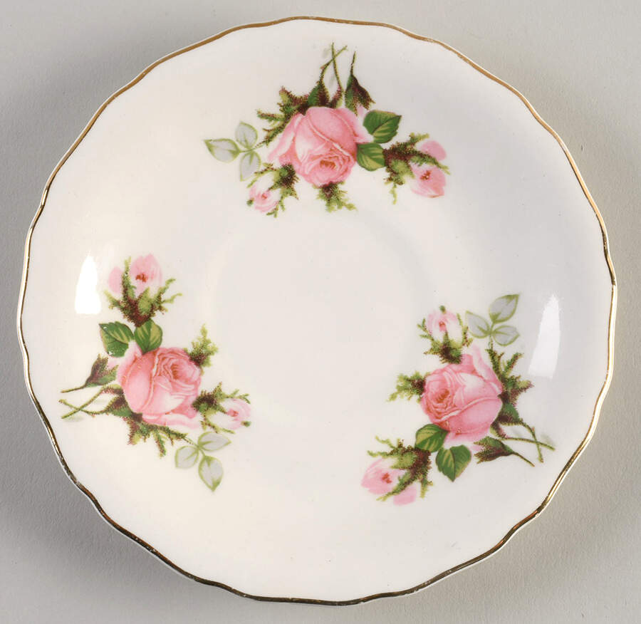 Rose Bouquet Saucer by Canonsburg-1