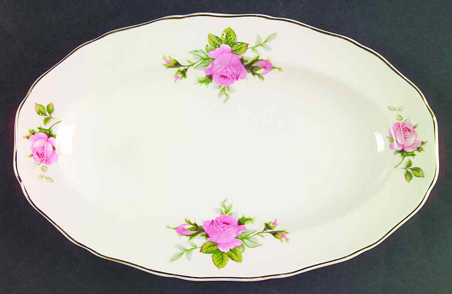Rose Bouquet Relish/Gravy Underplate by Canonsburg-1