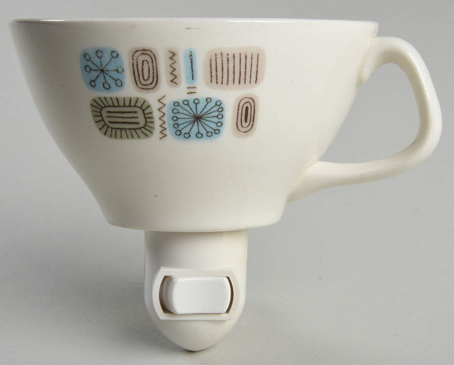 Temporama 1 5/8" + cup (H) Night Light/Cup HC by Canonsburg-1