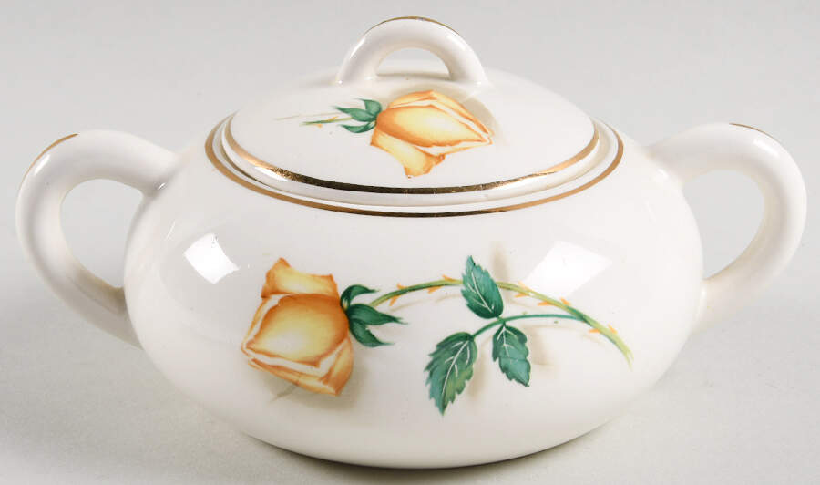Temptation Sugar Bowl & Lid by Canonsburg-1