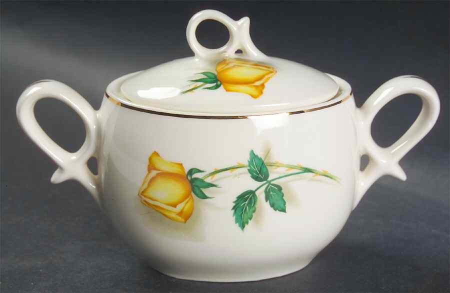 Temptation Sugar Bowl & Lid by Canonsburg-1