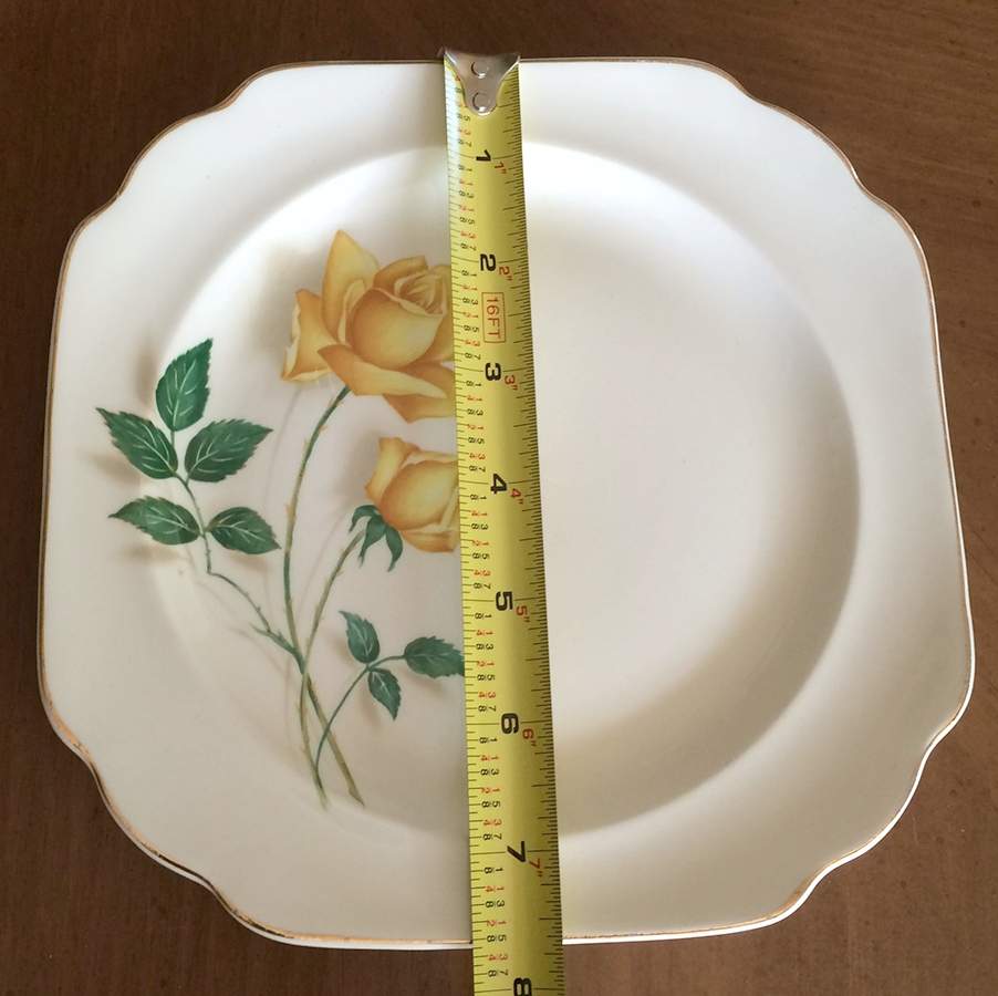 Temptation Square Salad Plate by Canonsburg-1