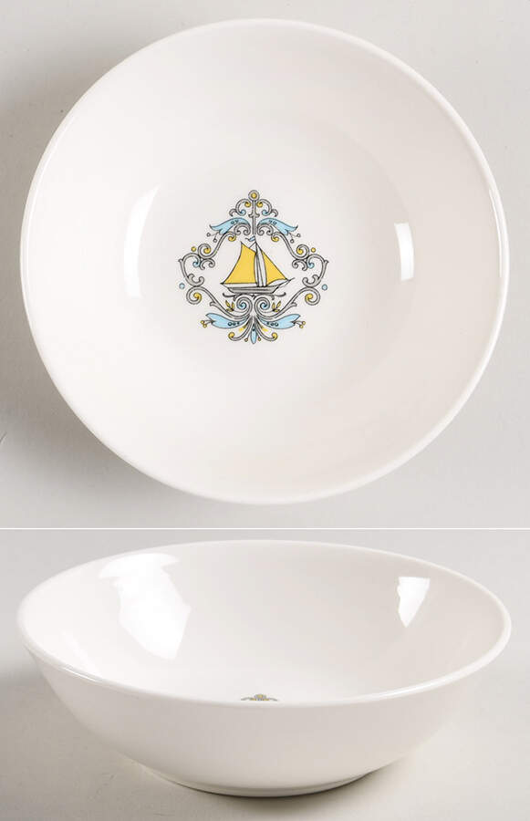 Voyager (Stanhome) Coupe Cereal Bowl by Canonsburg-1
