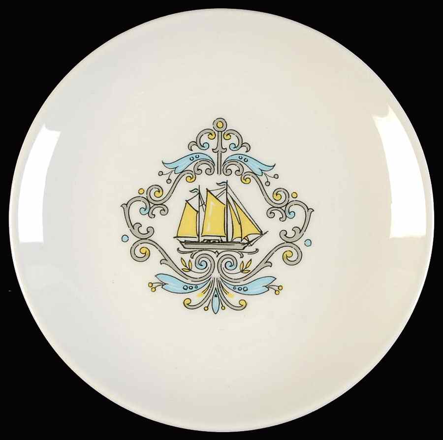 Voyager (Stanhome) Bread & Butter Plate by Canonsburg-1