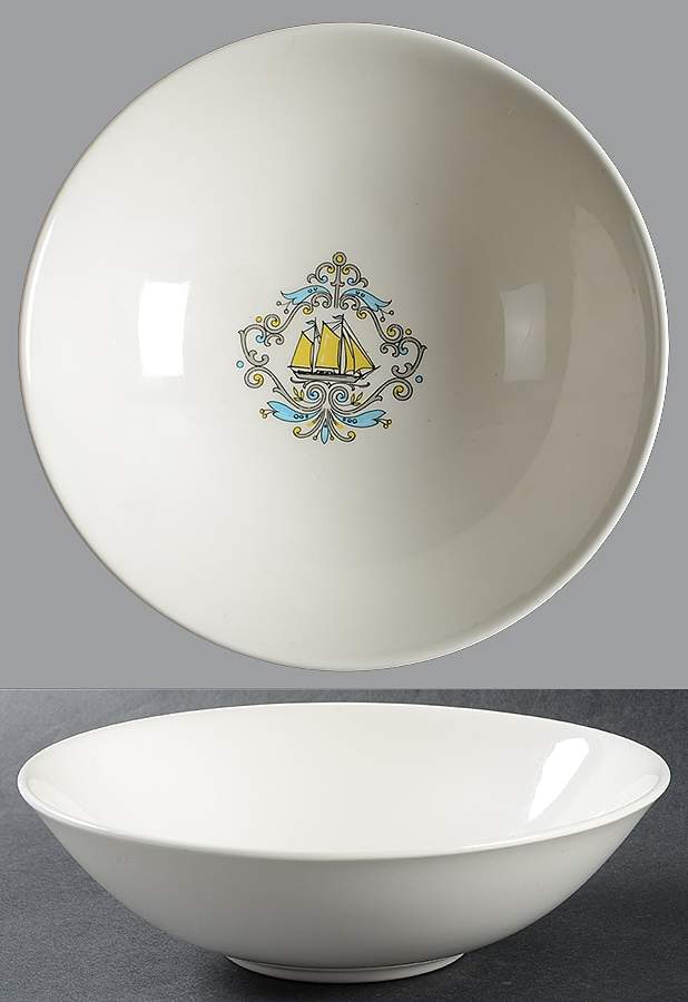 Voyager (Stanhome) 9" Round Vegetable Bowl by Canonsburg-1