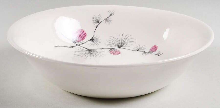 Wild Clover (Coupe, No Trim) 8" Round Vegetable Bowl by Canonsburg-1