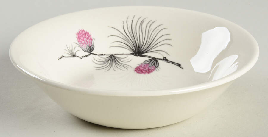 Wild Clover (Coupe, No Trim) Fruit/Dessert (Sauce) Bowl by Canonsburg-1