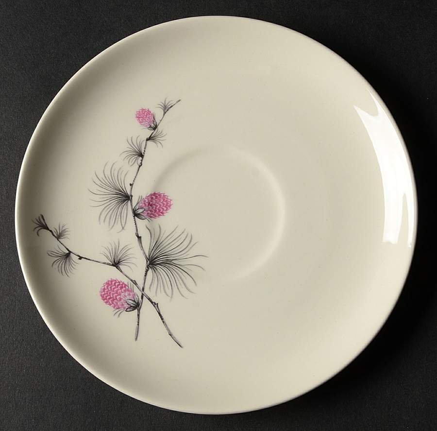 Wild Clover (Coupe, No Trim) Saucer by Canonsburg-1