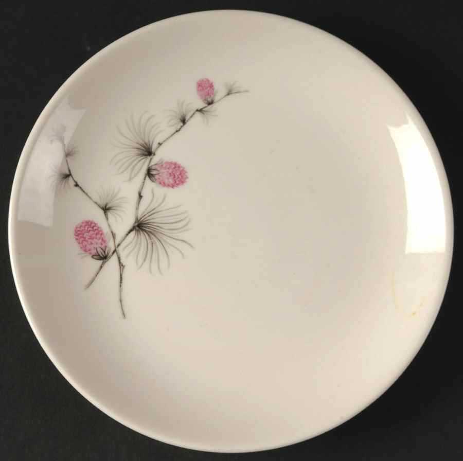 Wild Clover (Coupe, No Trim) Bread & Butter Plate by Canonsburg-1
