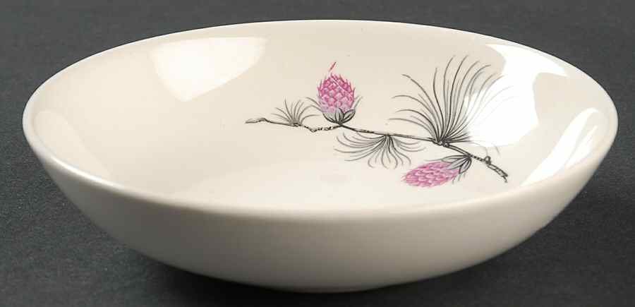 Wild Clover (Coupe, No Trim) Fruit/Dessert (Sauce) Bowl by Canonsburg-1