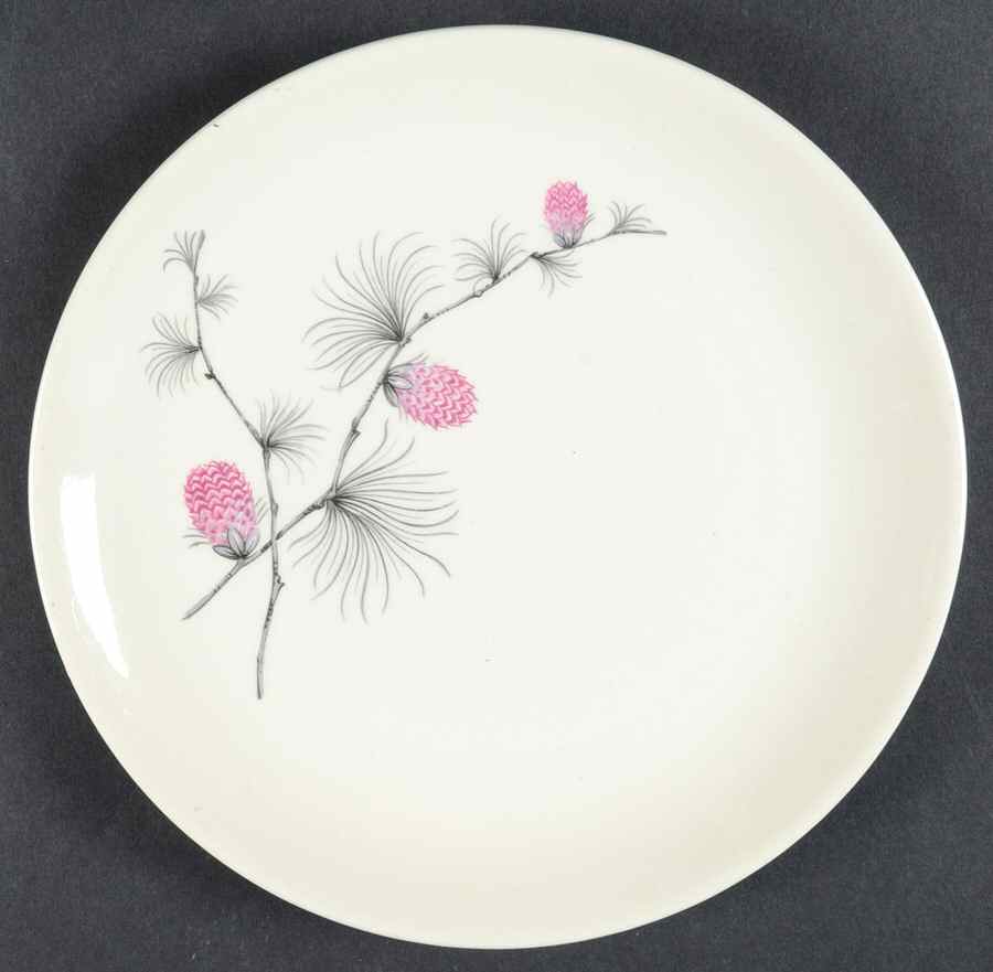 Wild Clover (Coupe, No Trim) Salad Plate by Canonsburg-1