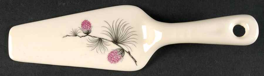 Wild Clover (Rim, No Trim) Solid Ceramic Pie/Cake Server by Canonsburg-1