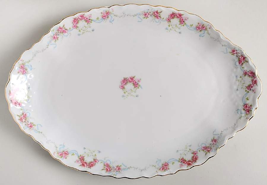 1244 13" Oval Serving Platter by Carlsbad-1