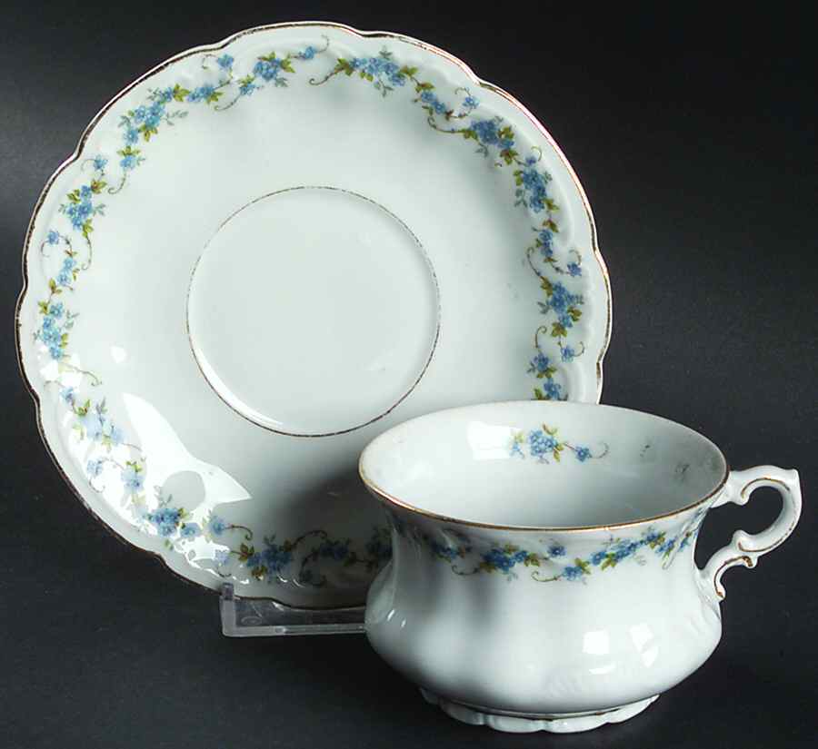 3248 (Scalloped) Flat Cup & Saucer Set by Carlsbad-1