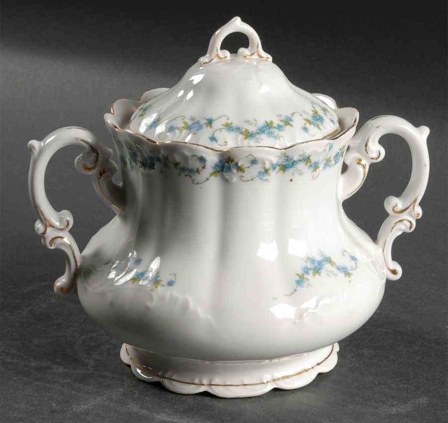 3248 (Scalloped) Sugar Bowl & Lid by Carlsbad-1