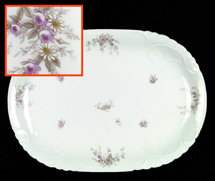 CAR10 14" Oval Serving Platter by Carlsbad-1