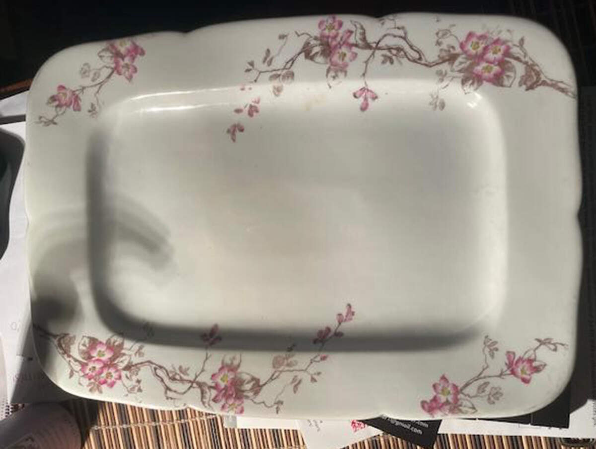CAR38 13" Rectangular Serving Platter by Carlsbad-1