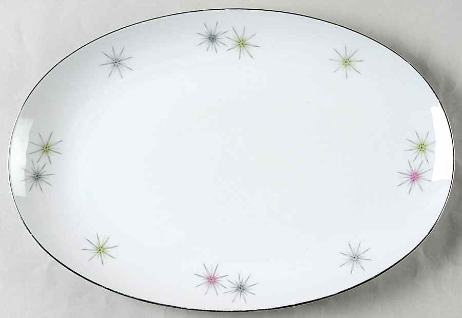 Galaxy 14" Oval Serving Platter by Cathedral-1
