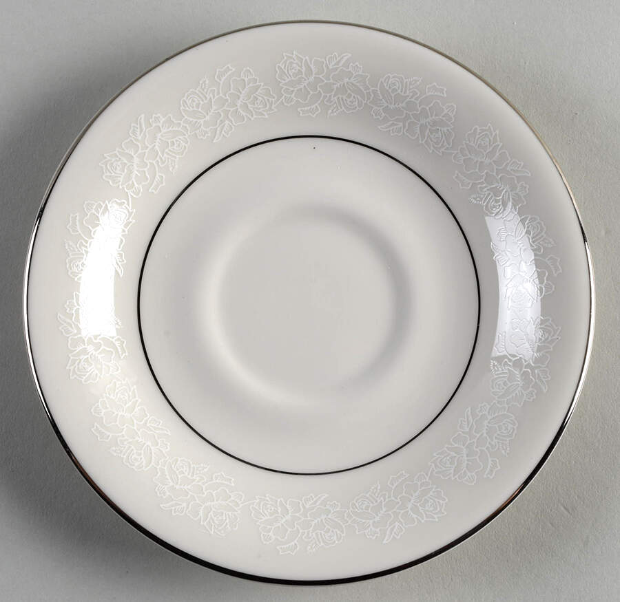 Garland Rose Saucer by Cathedral-1