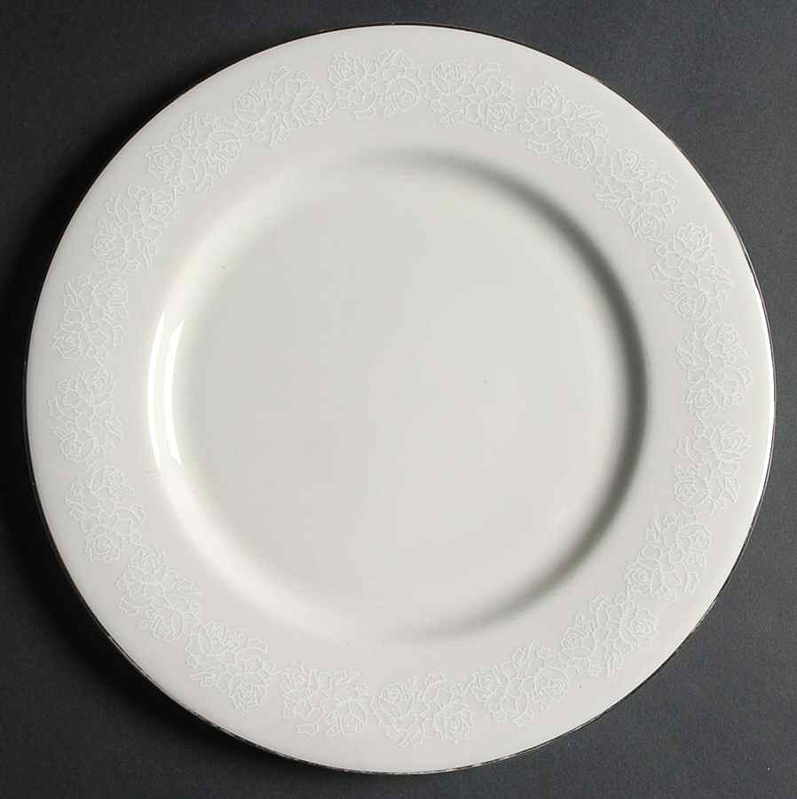 Garland Rose Dinner Plate by Cathedral-1
