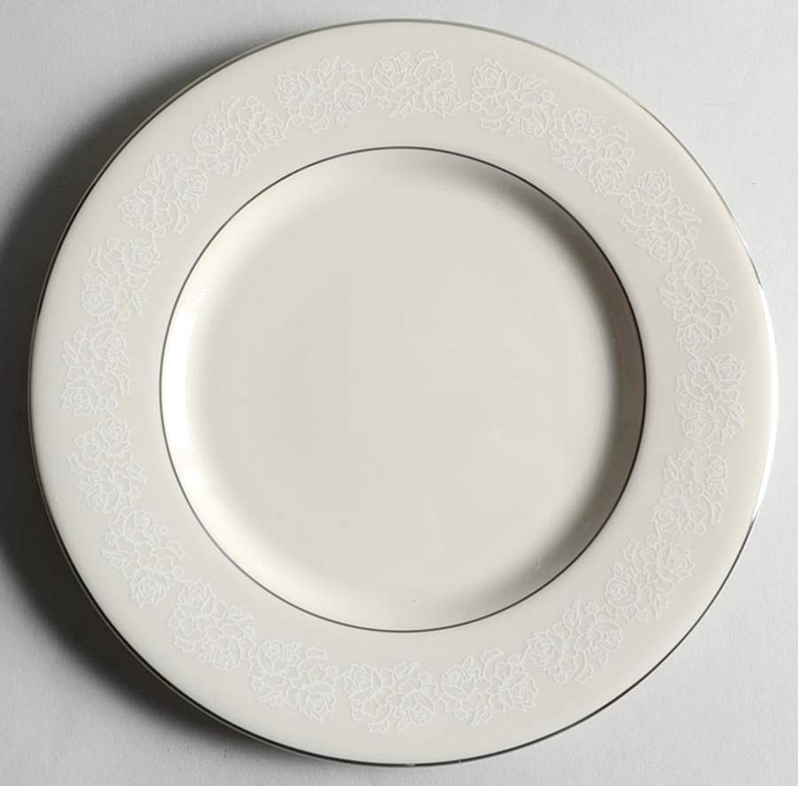Garland Rose Salad Plate by Cathedral-1