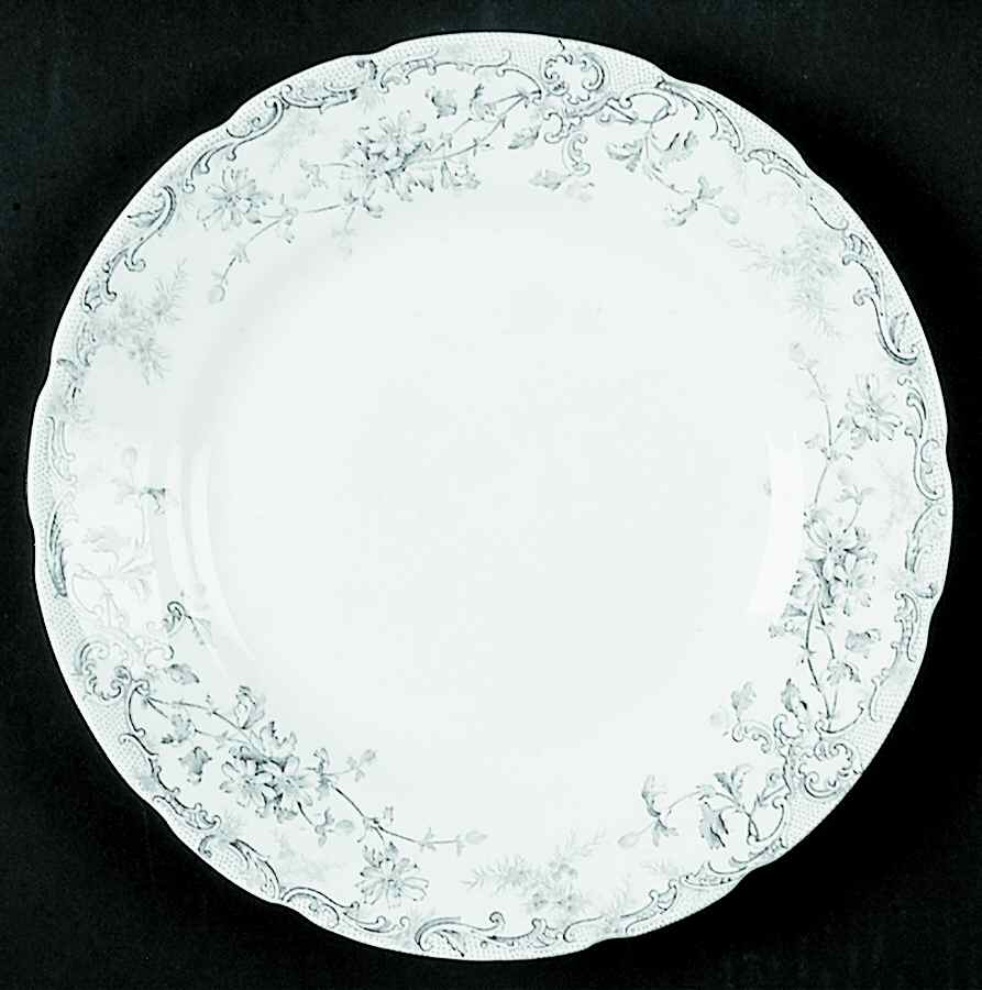 Star Luncheon Plate by Clementson Bros-1