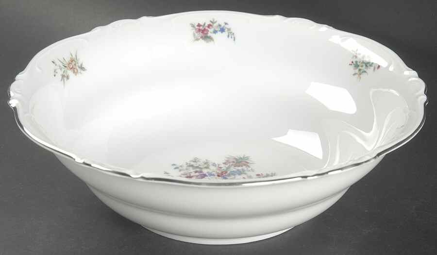 Bouquet 9" Round Vegetable Bowl by Crown Bavaria-1