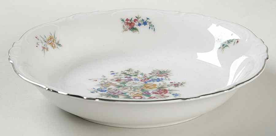 Bouquet Coupe Soup Bowl by Crown Bavaria-1