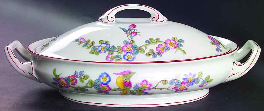 CBA2 Oval Covered Vegetable by Crown Bavaria-1