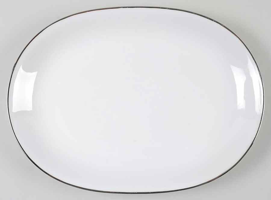 Elegance 13" Oval Serving Platter by Crown Bavaria-1