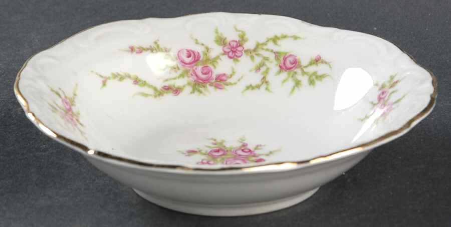 Moss Rose Fruit/Dessert (Sauce) Bowl by Crown Bavaria-1