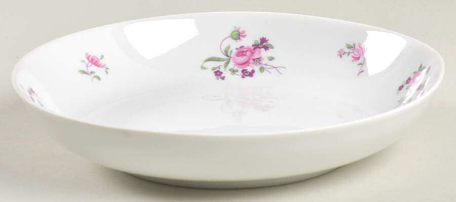 Wild Rose Coupe Soup Bowl by Crown Bavaria-1