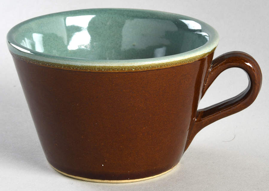 Country Fare (Ribbed Back, Unglazed Ring) Oversized Cup by Carbone-1