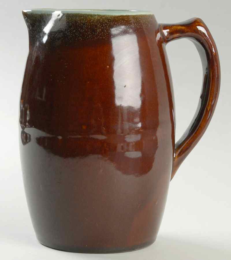 Country Fare (Ribbed Back, Unglazed Ring) 56 Oz Pitcher by Carbone-1