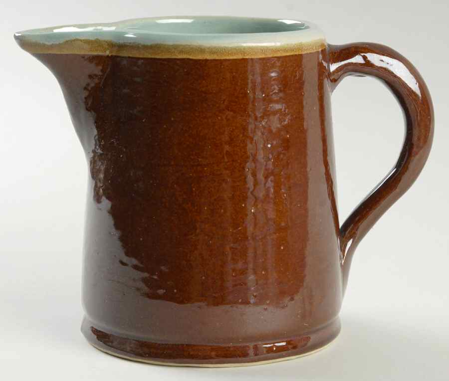 Country Fare (Ribbed Back, Unglazed Ring) 24 Oz Pitcher by Carbone-1