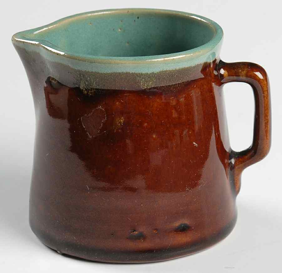 Country Fare (Ribbed Back, Unglazed Ring) Creamer by Carbone-1
